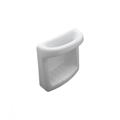Ferrum clasico (abs3u) jabonera c/agarr. 15 x 15 blanco