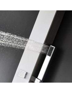 Panel ducha gat sacre ac.inox. sat. ducha top y ducha manual 3 jet hidro
