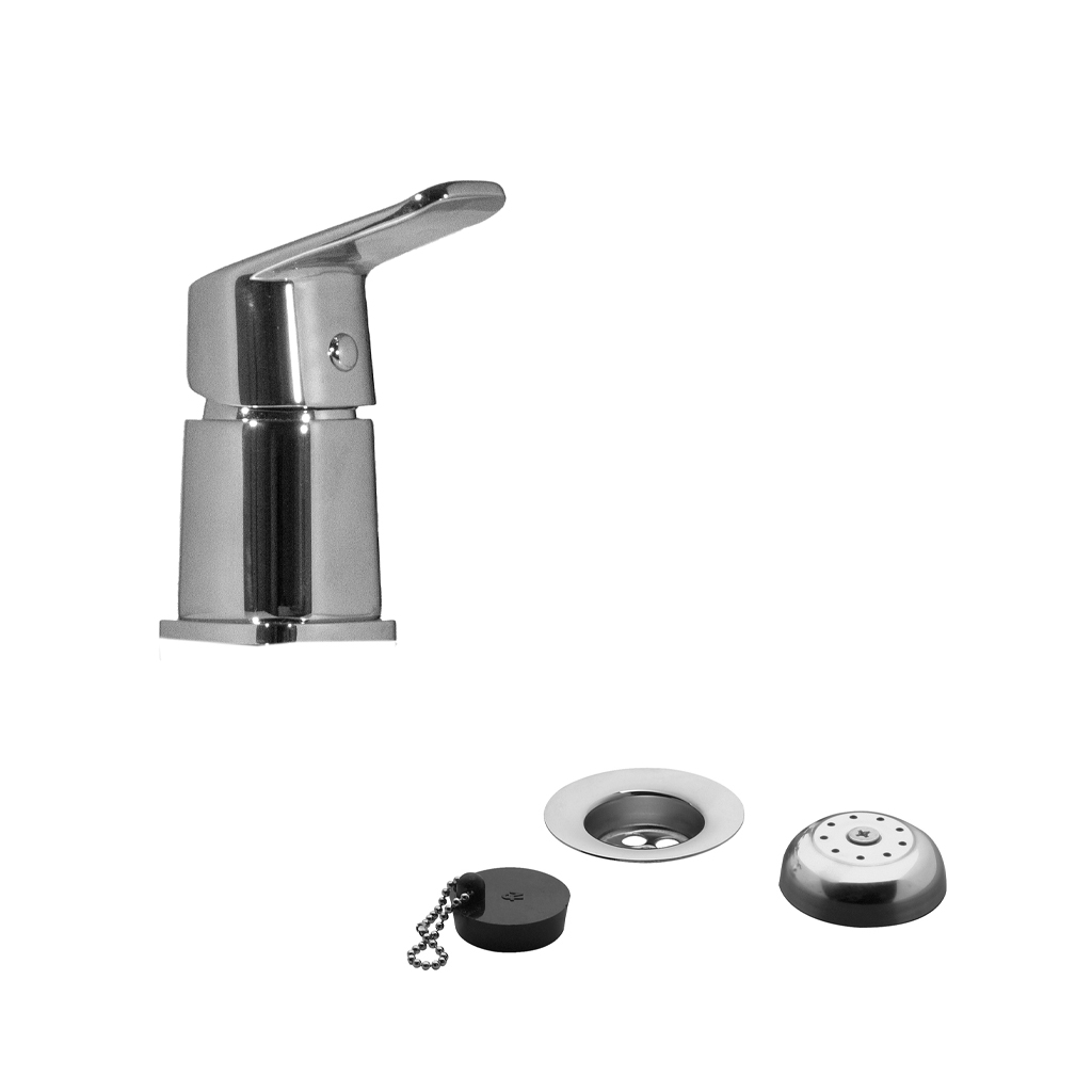 Fv 189.01/r2 cr inicia juego Grifería monocomando bidet