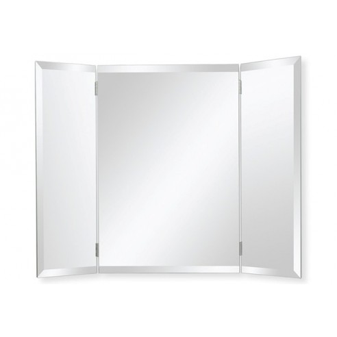 Reflejar espejo triptico rectangular bisel 78x60 cm. (esp13.03)