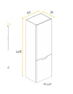 BUONA CIMA ARMARIO COLGAR PVC ARTICO 0.40 (CONSULTAR)