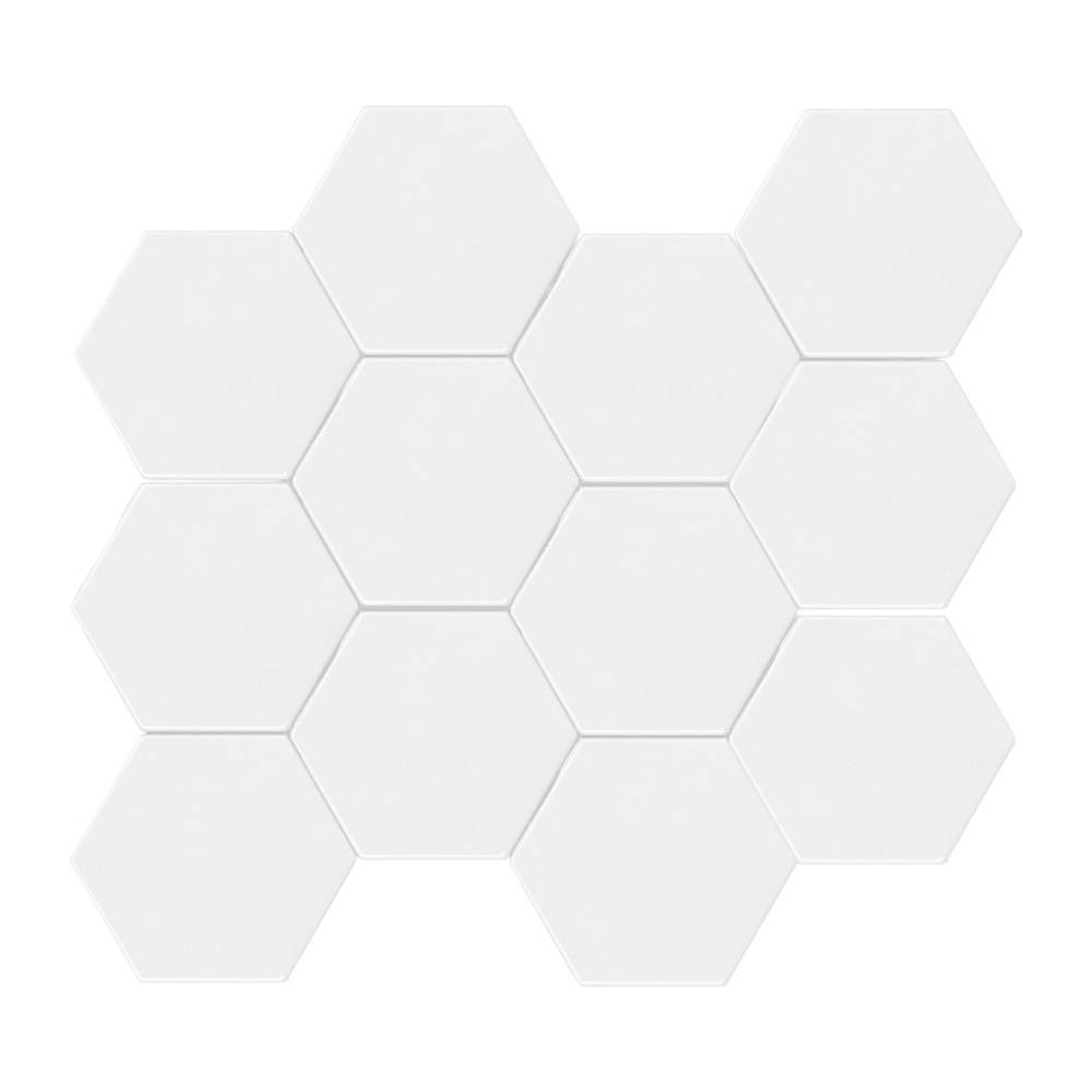 Gabriella hexagono blanco 17x19.5  (1.00) 