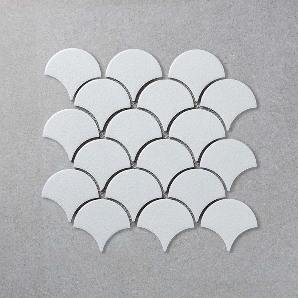 Fika fishscale crackle white 0,29 x 0,274 zob2201a (11 un  x caja)



