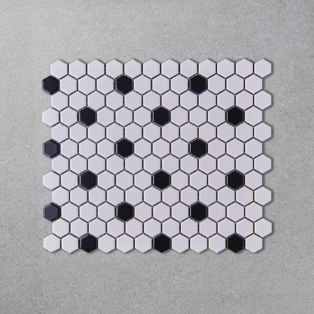 Fika hexa mixed matte 0,26 x 0,30 czm005y (11 un  x caja)



