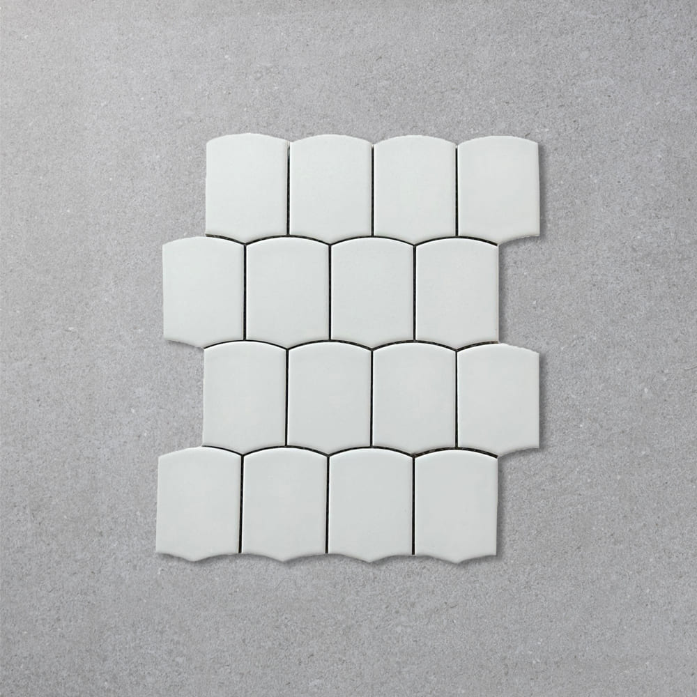 Fika tunnel matte white 0,244 x 0,304 zmb1201 (11 un  x caja)





