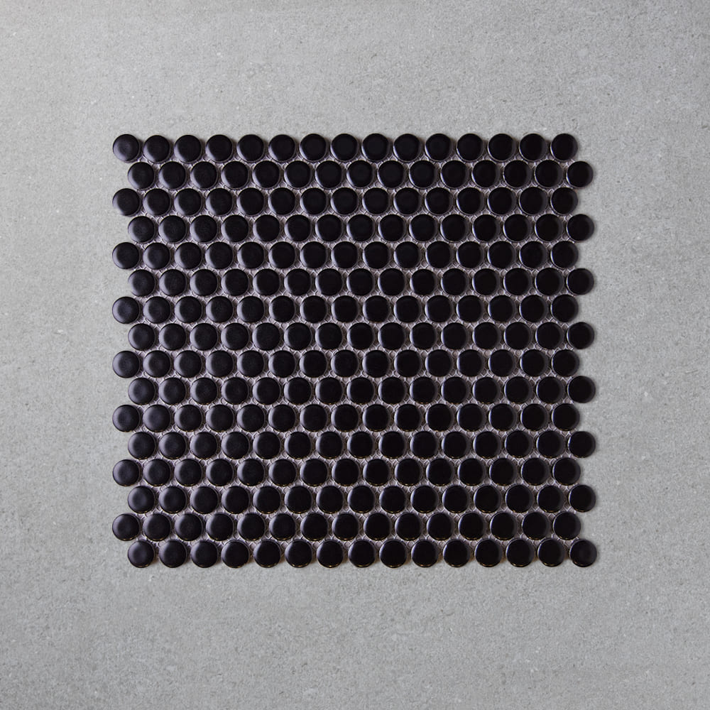 Fika penny matte black 0.315 x 0.219 czm101d (11 un  x caja)



